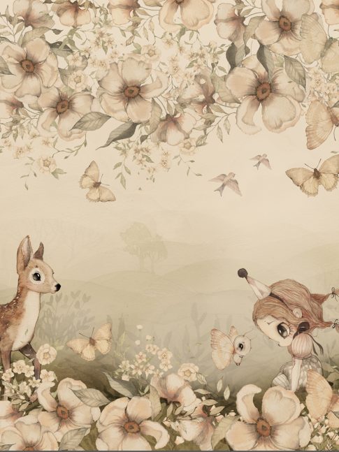 floral_glade_mural_wallpaper_Mrs_Mighetto_kidsroom